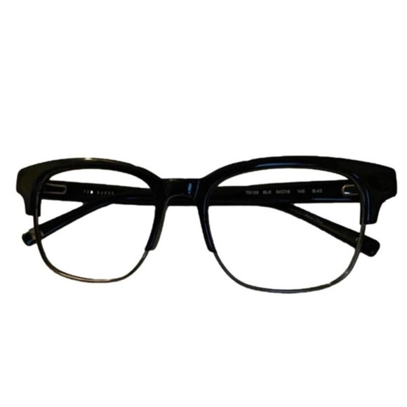 Ted Baker 54mm Black square sunglasses frames only main image 5
